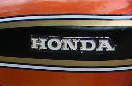 orange tank Honda 750 1973